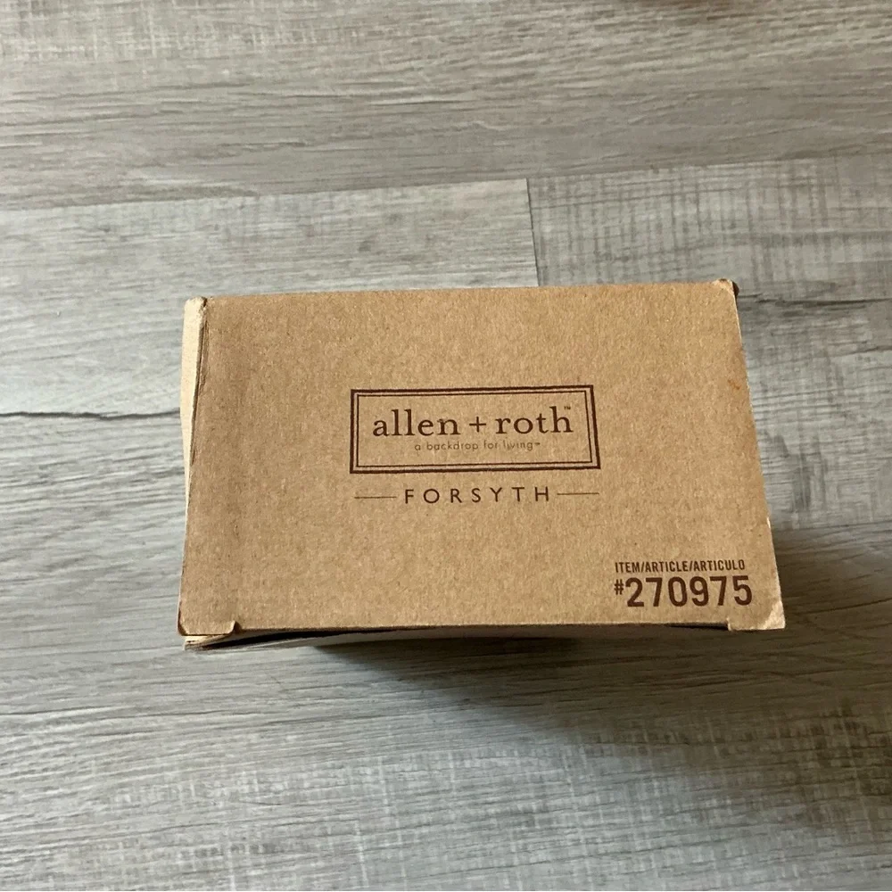 Allen + Roth Forsyth Toilet Paper Holder Oil Rubbed Bronze New Sealed